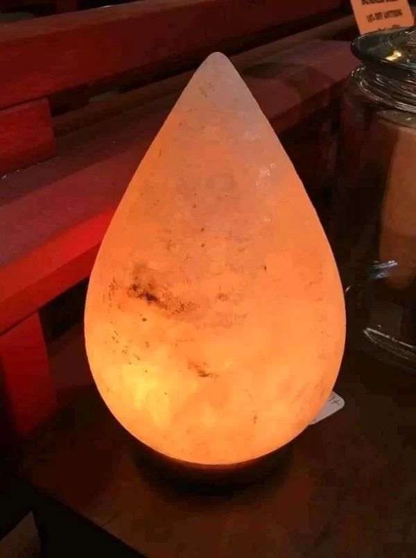 Drop Shape Pink Himalayan Salt lamp - Image 3