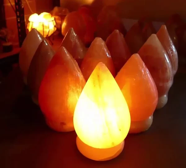Drop Shape Pink Himalayan Salt lamp - Image 2