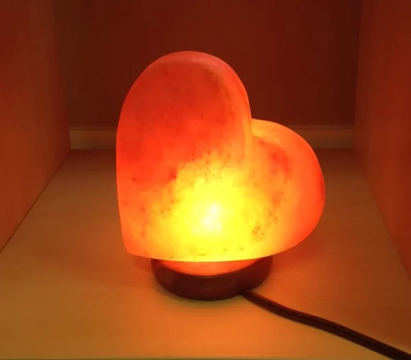 Heart Salt Lamp 3-5 Lbs - Image 4