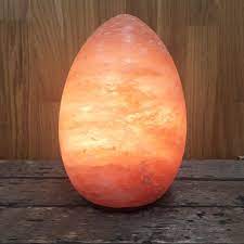 Himalayan Salt Crystal Egg Lamp in Obernai