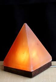 Pyramid Salt Lamps
